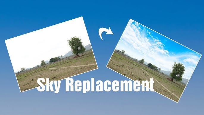 Replacing sky in Photoshop
